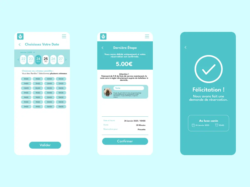 Furzz - Prise de rendez-vous en ligne pour les salons de toilettage