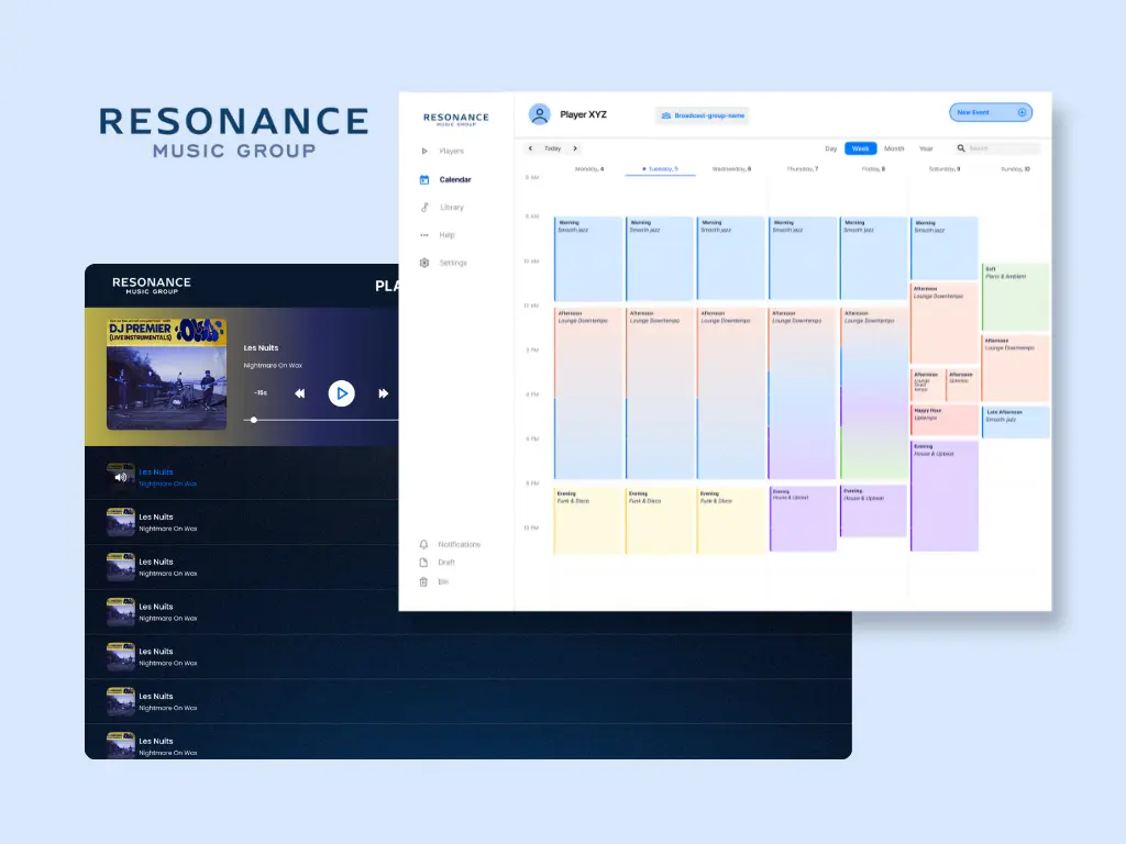 Resonance - Gestion des players connectés