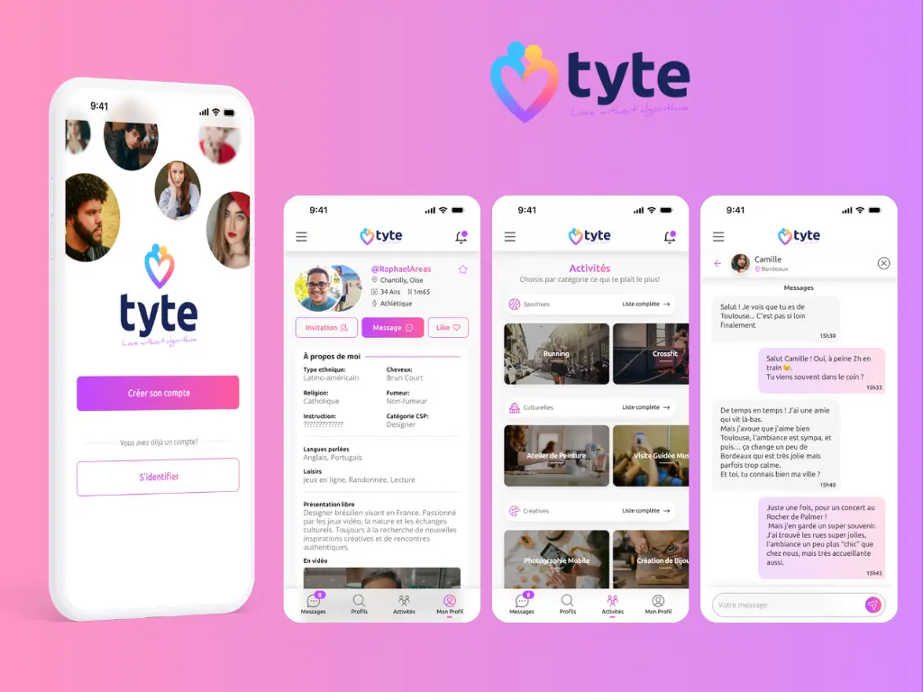 Tyte - Application de gestion de contenu